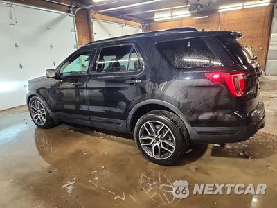 Drugie zdjęcie samochodu z przodu: 2019 FORD EXPLORER SPORT VIN:1FM5K8GT4KGB19030 - miniatura
