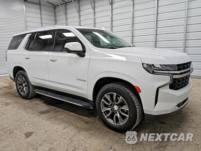 Czwarte zdjęcie samochodu z boku: 2023 CHEVROLET TAHOE C1500 LS VIN:1GNSCMKD4PR101837 - miniatura