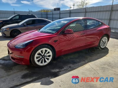 2022 TESLA MODEL 3 5YJ3E1EA4NF303782 - główne zdjęcie licytacji z USA - miniatura