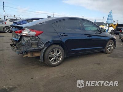Trzecie zdjęcie samochodu z tyłu: 2018 HYUNDAI ELANTRA SEL VIN:5NPD84LF4JH356392 - miniatura