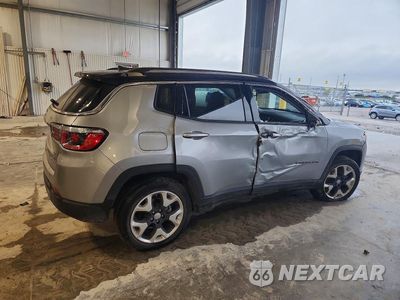 Trzecie zdjęcie samochodu z tyłu: 2019 JEEP COMPASS LIMITED VIN:3C4NJDCB2KT766504 - miniatura
