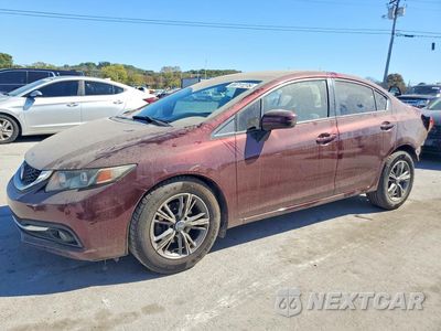 2014 HONDA CIVIC LX 19XFB2F54EE053348 - główne zdjęcie licytacji z USA - miniatura