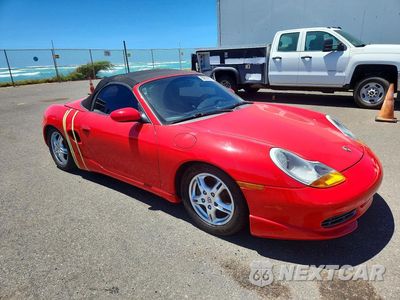 Czwarte zdjęcie samochodu z boku: 1997 PORSCHE BOXSTER VIN:WP0CA2984VS620327 - miniatura