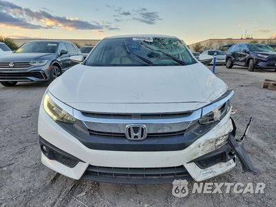 Piąte zdjęcie samochodu w środku: 2018 HONDA CIVIC TOURING VIN:JHMFC1F95JX041700 - miniatura