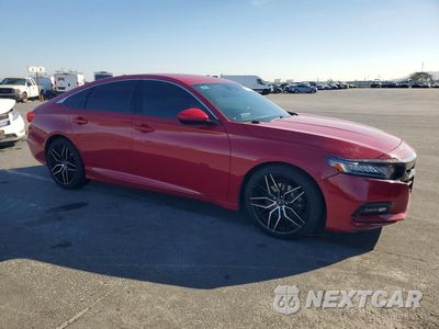 Czwarte zdjęcie samochodu z boku: 2020 HONDA ACCORD SPORT VIN:1HGCV1F30LA097349 - miniatura