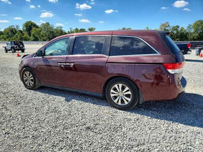 Drugie zdjęcie samochodu z przodu: 2016 HONDA ODYSSEY EXL VIN:5FNRL5H62GB158906 - miniatura