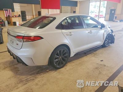 Trzecie zdjęcie samochodu z tyłu: 2023 TOYOTA COROLLA SE VIN:5YFS4MCE0PP151609 - miniatura