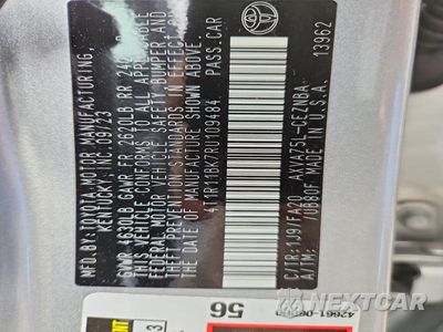 Zdjęcie 12 z 12 samochodu: 2024 TOYOTA CAMRY LE VIN:4T1R11BK7RU109484 - miniatura