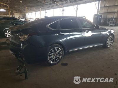 Trzecie zdjęcie samochodu z tyłu: 2018 GENESIS G80 3.8 VIN:KMHGN4JE2JU216679 - miniatura
