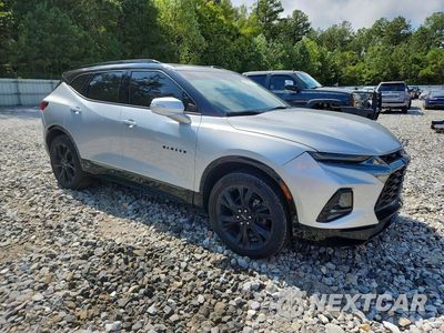 Czwarte zdjęcie samochodu z boku: 2022 CHEVROLET BLAZER RS VIN:3GNKBERS8NS160767 - miniatura