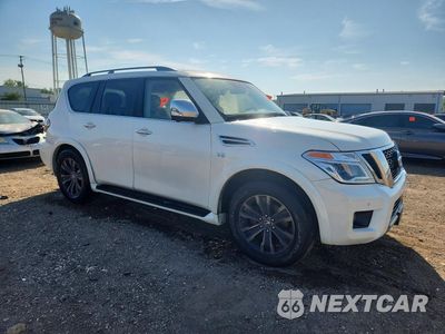 Czwarte zdjęcie samochodu z boku: 2019 NISSAN ARMADA PLATINUM VIN:JN8AY2NE6K9758215 - miniatura