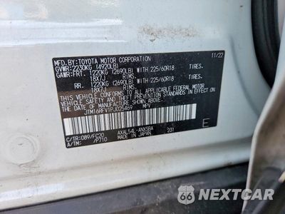 Zdjęcie 13 z 13 samochodu: 2023 TOYOTA RAV4 SE VIN:JTM16RFV1PJ025469 - miniatura