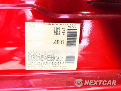 Zdjęcie 12 z 12 samochodu: 2020 NISSAN ALTIMA SR VIN:1N4BL4CV9LN317013 - miniatura