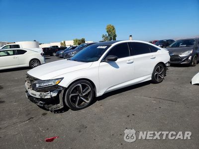 2018 HONDA ACCORD SPORT 1HGCV1F38JA089304 - główne zdjęcie licytacji z USA - miniatura