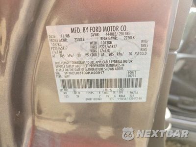 Zdjęcie 13 z 13 samochodu: 2009 FORD ESCAPE XLT VIN:1FMCU03709KA93917 - miniatura