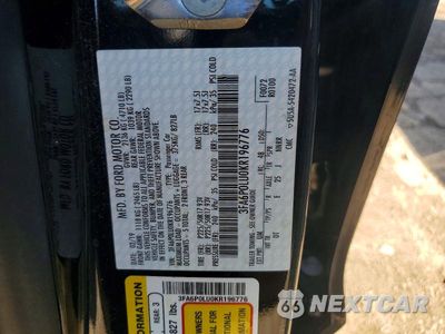 Zdjęcie 12 z 12 samochodu: 2019 FORD FUSION SE VIN:3FA6P0LU0KR196776 - miniatura