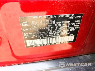 Zdjęcie 12 z 12 samochodu: 2017 SUBARU OUTBACK 2.5I VIN:4S4BSAAC3H3377221 - miniatura