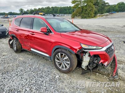 Czwarte zdjęcie samochodu z boku: 2020 HYUNDAI SANTA FE SEL VIN:5NMS33AD7LH211834 - miniatura