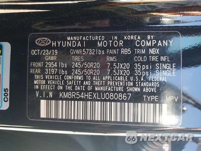 Zdjęcie 13 z 13 samochodu: 2020 HYUNDAI PALISADE LIMITED VIN:KM8R54HEXLU080867 - miniatura