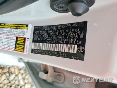 Zdjęcie 12 z 12 samochodu: 2023 TOYOTA CAMRY LE VIN:4T1C11AK1PU111445 - miniatura