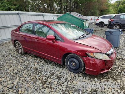 Czwarte zdjęcie samochodu z boku: 2009 HONDA CIVIC EX VIN:2HGFA16819H353030 - miniatura