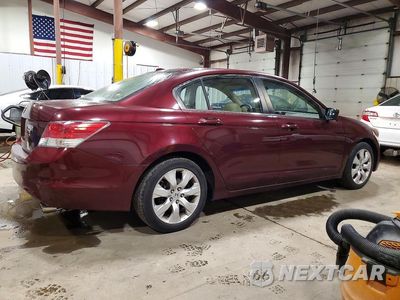 Trzecie zdjęcie samochodu z tyłu: 2008 HONDA ACCORD EXL VIN:1HGCP26808A080280 - miniatura