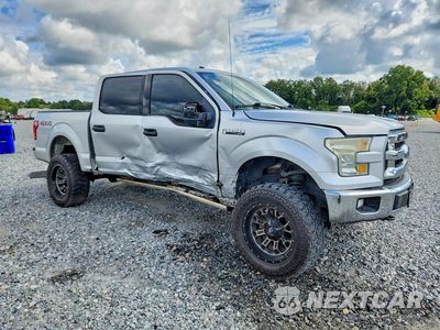 Czwarte zdjęcie samochodu z boku: 2017 FORD F150 SUPERCREW VIN:1FTEW1EF7HFA48580 - miniatura