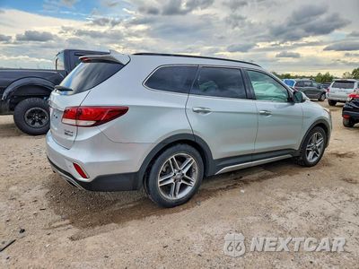 Trzecie zdjęcie samochodu z tyłu: 2017 HYUNDAI SANTA FE LIMITED ULTIMATE VIN:KM8SRDHF8HU166667 - miniatura