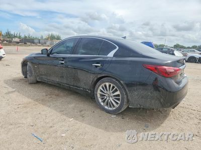 Drugie zdjęcie samochodu z przodu: 2019 INFINITI Q50 3.0T LUXE VIN:JN1EV7AP0KM543648 - miniatura