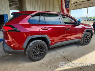 Trzecie zdjęcie samochodu z tyłu: 2022 TOYOTA RAV4 LE VIN:2T3H1RFV7NW195010 - miniatura