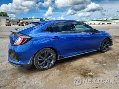 Trzecie zdjęcie samochodu z tyłu: 2018 HONDA CIVIC SPORT VIN:SHHFK7H46JU237808 - miniatura