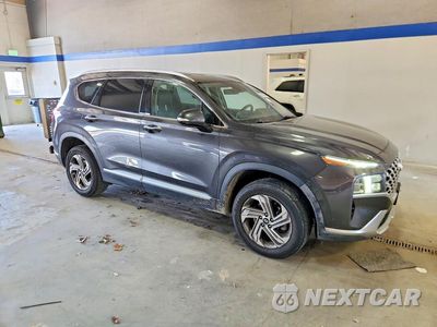 Czwarte zdjęcie samochodu z boku: 2021 HYUNDAI SANTA FE SEL VIN:5NMS6DAJ9MH342722 - miniatura