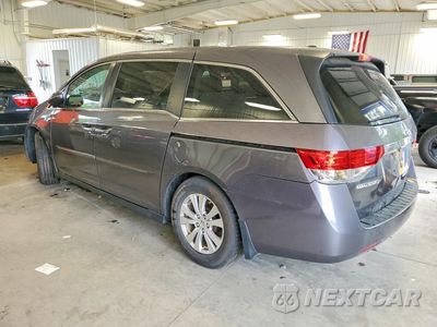 Drugie zdjęcie samochodu z przodu: 2015 HONDA ODYSSEY EXL VIN:5FNRL5H62FB013623 - miniatura