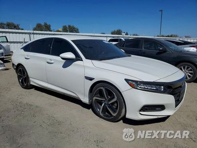 Czwarte zdjęcie samochodu z boku: 2020 HONDA ACCORD SPORT VIN:1HGCV1F35LA130801 - miniatura