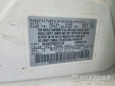 Zdjęcie 12 z 12 samochodu: 2016 NISSAN SENTRA S VIN:3N1AB7AP6GY231734 - miniatura