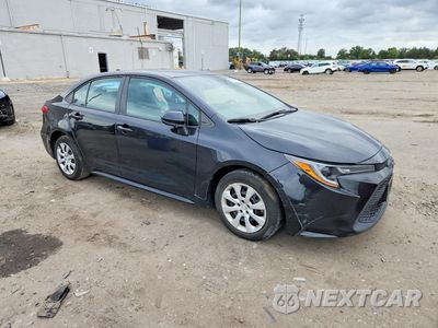 Czwarte zdjęcie samochodu z boku: 2022 TOYOTA COROLLA LE VIN:5YFEPMAE5NP385183 - miniatura