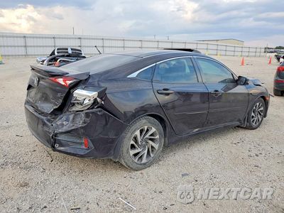 Trzecie zdjęcie samochodu z tyłu: 2016 HONDA CIVIC EX VIN:2HGFC2F75GH502060 - miniatura