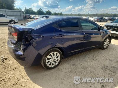 Trzecie zdjęcie samochodu z tyłu: 2011 HYUNDAI ELANTRA GLS VIN:5NPDH4AE3BH018977 - miniatura
