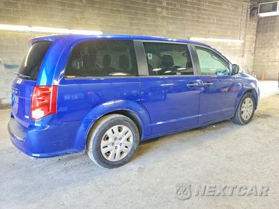 Trzecie zdjęcie samochodu z tyłu: 2019 DODGE GRAND CARAVAN SE VIN:2C4RDGBG3KR673873 - miniatura
