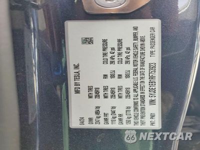 Zdjęcie 12 z 12 samochodu: 2024 TESLA MODEL 3 VIN:5YJ3E1EB1RF753923 - miniatura