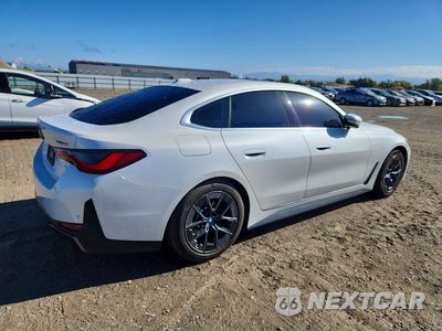 Trzecie zdjęcie samochodu z tyłu: 2023 BMW I4 EDRIVE 35 VIN:WBY43AW04PFP67328 - miniatura
