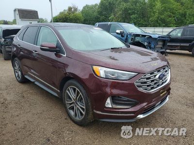 Czwarte zdjęcie samochodu z boku: 2019 FORD EDGE TITANIUM VIN:2FMPK4K95KBC52965 - miniatura