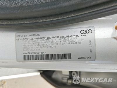 Zdjęcie 12 z 12 samochodu: 2015 AUDI A6 PREMIUM PLUS VIN:WAUDFAFCXFN018943 - miniatura