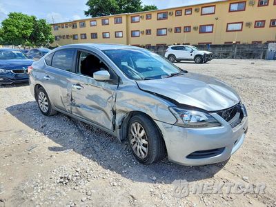 Czwarte zdjęcie samochodu z boku: 2013 NISSAN SENTRA S VIN:3N1AB7AP2DL763961 - miniatura