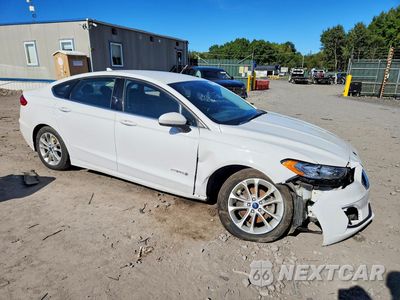 Czwarte zdjęcie samochodu z boku: 2019 FORD FUSION SE VIN:3FA6P0LU7KR190019 - miniatura