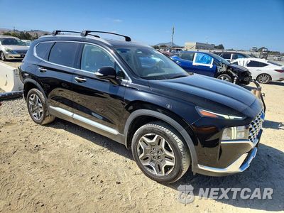 Czwarte zdjęcie samochodu z boku: 2022 HYUNDAI SANTA FE SEL VIN:KM8S6DA24NU025722 - miniatura
