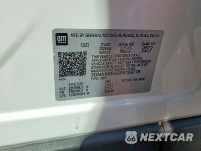 Zdjęcie 13 z 13 samochodu: 2023 CHEVROLET EQUINOX LT VIN:3GNAXKEG6PS196778 - miniatura