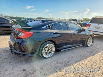 Trzecie zdjęcie samochodu z tyłu: 2016 HONDA CIVIC EX VIN:2HGFC2F89GH510347 - miniatura