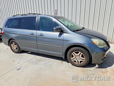 Czwarte zdjęcie samochodu z boku: 2007 HONDA ODYSSEY EXL VIN:5FNRL38637B458930 - miniatura