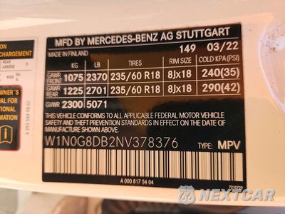 Zdjęcie 12 z 12 samochodu: 2022 MERCEDES-BENZ GLC 300 VIN:W1N0G8DB2NV378376 - miniatura